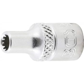   BGS technic Cheie tubulară Gear Lock | 6,3 mm antrenare 1/4" | 4 mm (BGS 10104)