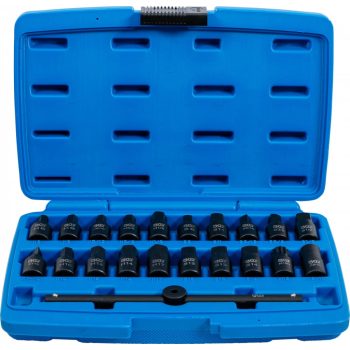   BGS technic Set patrate de baie pentru busoane, 21piese, actionare 3/8' (BGS 1014)