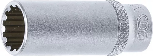 BGS technic Cheie tubulară Gear Lock, lungă | 6,3 mmantrenare 1/4" | 13 mm (BGS 10163)