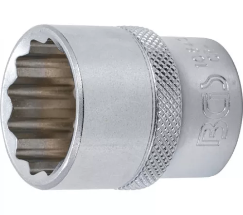 BGS technic Tubulară 23 mm in 12 colțuri, antrenare 12,5 mm (1/2") (BGS 10643)