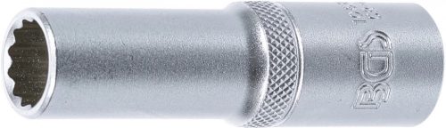 BGS technic Cheie tubulara adanca 13 mm, 12 puncte, antrenare 1/2' (BGS 10681)