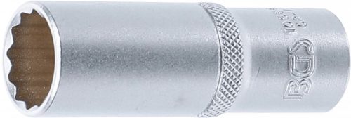 BGS technic Cheie tubulara adanca 19 mm, 12 puncte, antrenare 1/2' (BGS 10686)