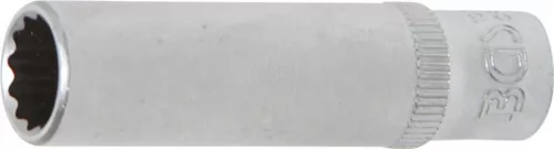 BGS technic Tubulară 9 mm in 12 colțuri, lungă, cu antrenare 6,3 mm (1/4")mm (BGS 10709)