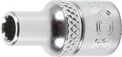 BGS technic Cheie tubulara in 12 colturi 4.5 mm, antrenare 1/4" (BGS 10773)