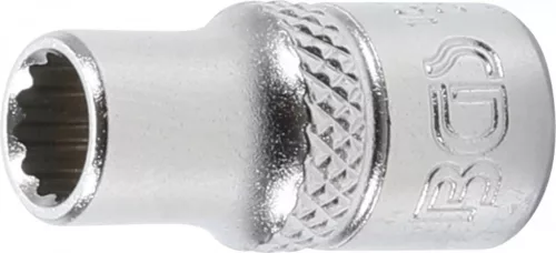 BGS technic Cheie tubulara in 12 colturi 6 mm, antrenare 1/4" (BGS 10776)