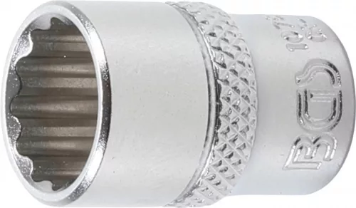 BGS technic Cheie tubulara in 12 colturi 12 mm, antrenare 1/4" (BGS 10782)
