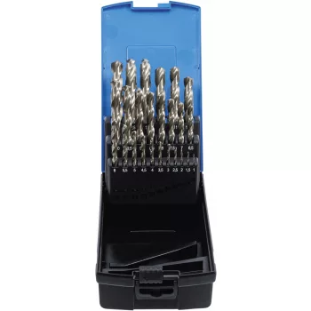   BGS technic Set burghie spiralate HSS | Ø 1 - 13 mm | 25 piese (BGS 110)
