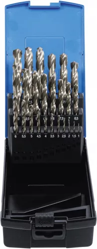 BGS technic Set burghie spiralate HSS | Ø 1 - 13 mm | 25 piese (BGS 110)