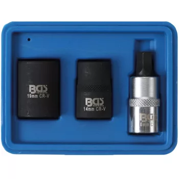   BGS technic Chei speciale etrier frână, pentagon | 12,5 mm (1/2") | 3 piese (BGS 1112)