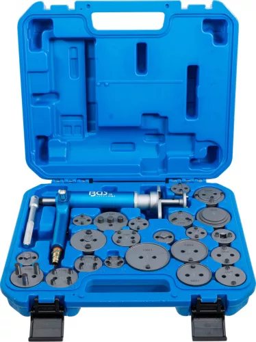 BGS technic Set presa etrier pneumatica pentru placute de frana | 22 piese (BGS 1114)