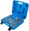 BGS technic Set presa etrier pneumatica pentru placute de frana | 22 piese (BGS 1114)