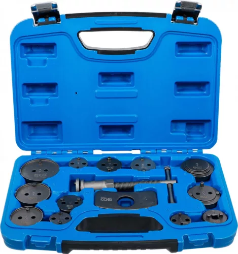 BGS technic Set dispozitive pentru impins pistoane de frână, 14 piese (BGS 1127)