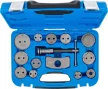 BGS technic Set dispozitive pentru impins pistoane de frână, 14 piese (BGS 1127)
