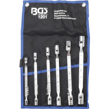   BGS technic Set chei cu cap flexibil bihexagonal, 6piese (BGS 1201)