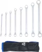 BGS technic Set chei inelare cu cot 6x7-20x22mm, 8piese (BGS 1209)