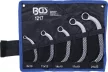 BGS technic Set chei demaror şi inelare |  Formă C |8x10 - 21x22 mm | 5 piese (BGS 1217)