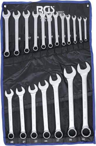 BGS technic Set chei combinate, satinate | 8 - 32 mm | 19 piese (BGS 1219)