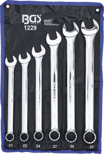 BGS technic Set chei combinate | extra lungi | 21 - 32 mm | 6 piese (BGS 1229)