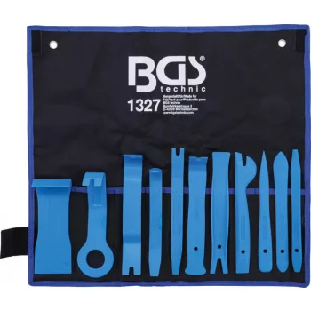   BGS technic Set pentru demontat interioare, cheder, garnituri, clipsuri, fete de usi, 11piese (BGS 1327)