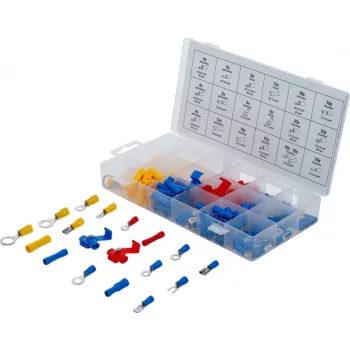   BGS technic Set papuci si conectori pentru cabluri electrice 160-piese (BGS 14105)