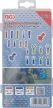 BGS technic Set papuci si conectori pentru cabluri electrice 160-piese (BGS 14105)