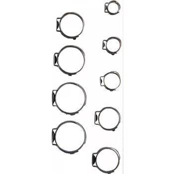   BGS technic Set coliere de furtun, material otel inox | Ø 5,8 - 21 mm | 170 piese (BGS 14115)