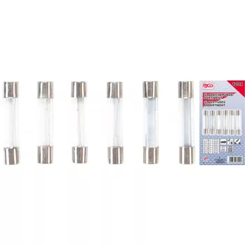   BGS technic Sortiment siguranţe de sticlă | 120 piese (BGS 14125)