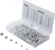 BGS technic Set piulite cu cap bombat nichelate M3-M10mm, 150 piese (BGS 14130)