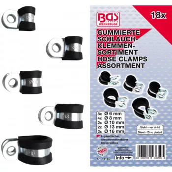   BGS technic Set coliere izolate 6-16mm pentru pozat cobluri si conducte, 18-piese (BGS 14145)