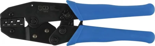 BGS technic Cleşte de sertizat cu clichet | pentru papuci de cablu neizolaţi 0,5 - 6 mm² (BGS 1419)