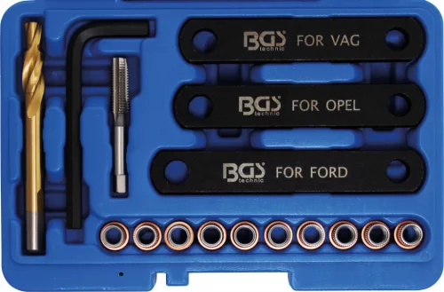 BGS technic Kit reparatii filete pentru conducte de frana (BGS 148)