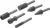 BGS DIY Set freze rotative | 6 piese (BGS 1604)