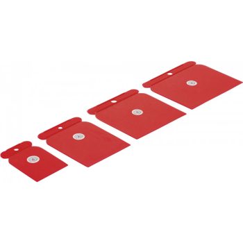   BGS DIY Set şpacluri japoneze | plastic | 50 / 80 / 100 / 120 mm | 4 piese (BGS 1634)