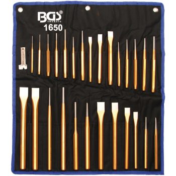   BGS technic Set dalti, dornuri si punctatoare , 28piese (BGS 1650)