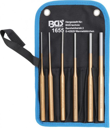 BGS technic Set dornuri lungi 2.5-8mm,200mm lungime,6piese (BGS 1655)