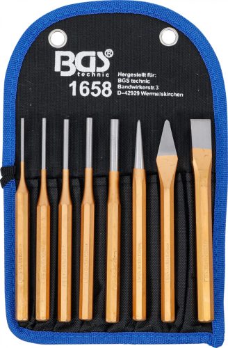 BGS technic Set dornuri si dalti, 8piese (BGS 1658)
