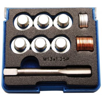   BGS technic Set reparatie filete pentru baie de ulei + busoane, M13x1.25 (BGS 168)