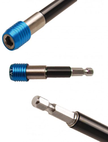 BGS technic Suport automat biţi | Antrenat prin 6 colțuri interior 6,3 mm (1/4") | 80 mm (BGS 1734)