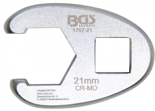 BGS technic Cheie cu dinte | 12,5 mm (1/2") | 21 mm (BGS 1757-21)