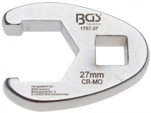 BGS technic Cheie cu dinte | 12,5 mm (1/2") | 27 mm (BGS 1757-27)