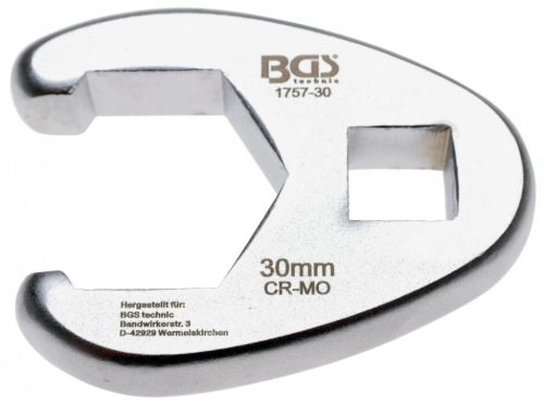 BGS technic Cheie cu dinte | 12,5 mm (1/2") | 30 mm (BGS 1757-30)