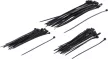BGS DIY Set coliere pentru cablu| negru | 100 - 200 mm | 75 piese (BGS 1789)