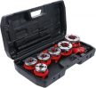 BGS DIY Set clupe de tăiere filete pentru teava 1/4" - 1 1/4”, 8 piese (BGS 1891)