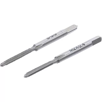   BGS technic Tarod | pretăiere şi finisare | M2 x 0,4 | 2 piese (BGS 1900-M2X0-4-B)