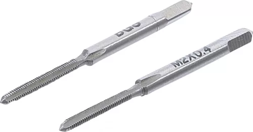 BGS technic Tarod | pretăiere şi finisare | M2 x 0,4 | 2 piese (BGS 1900-M2X0-4-B)