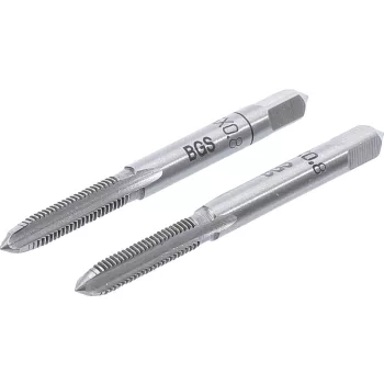   BGS technic Tarod | pretăiere şi finisare | M5 x 0,8 | 2 piese (BGS 1900-M5X0-8-B)