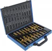 BGS technic Set burghie spiralate | HSS | titan nitrurat | 1 - 10 mm | 170 piese (BGS 1994)