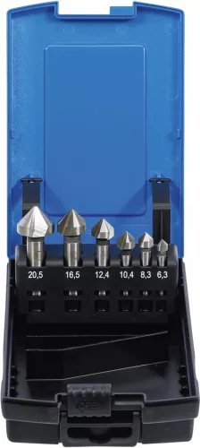 BGS technic Set freze alezat / majorat Ø 6.3 - 8.3 - 10.4 - 12.4 - 16.5 - 20.5 mm (BGS 1997)