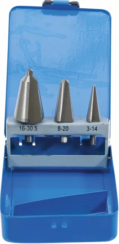 BGS technic Set burghie conice pentru tablă | HSS | 3 mărimi | 3 piese (BGS 1998)
