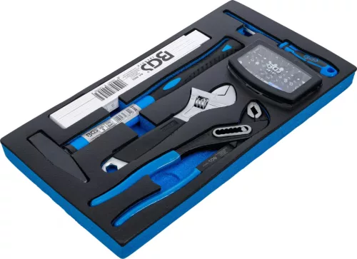 BGS technic Suport din spumă pentru BGS 2002 | Set unelte de mână şi biţi | 37 piese (BGS 2002-9)